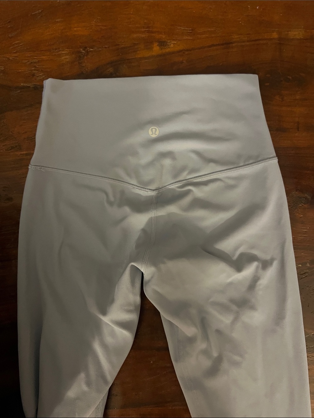 Lululemon High-Rise Yoga Leggings in Chambray